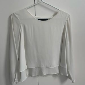 Zara Blouse - great to dress up or down.